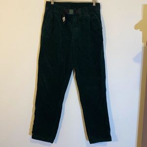 The North Face men’s dark green Berkeley Corduroy Field Pants.